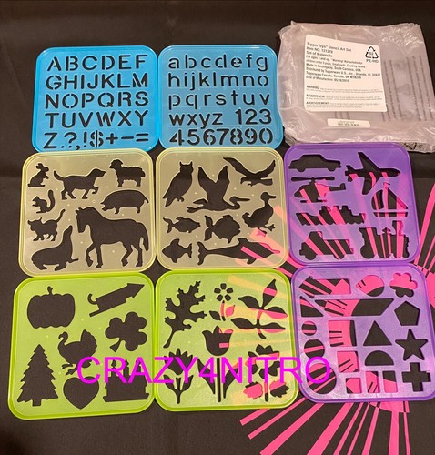 Tupperware nuovo stencil art - nuovo,
