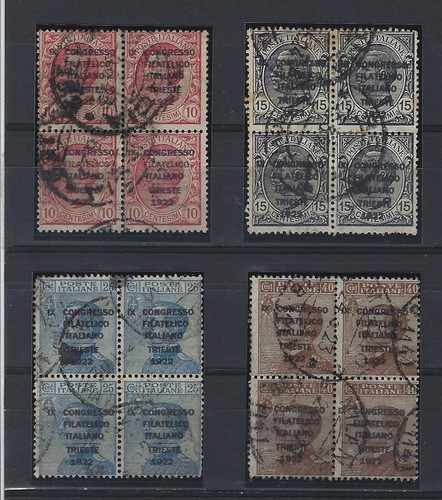 1922 congresso filatelico - 1922,