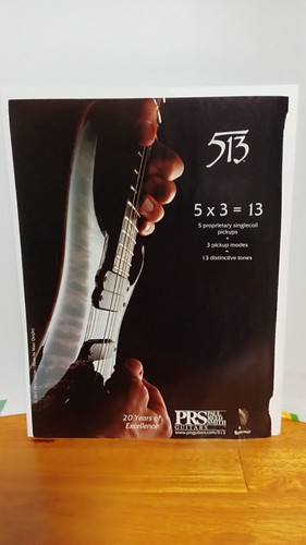 Prs 513 annuncio chitarra 2005 - chitarra,