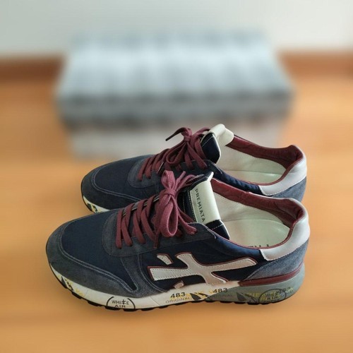 Premiata men blue sneakers - premiata,