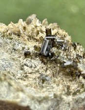 # Minerali # Perfetta Vesuviana Vesuvianite Bellecombe  Aosta 8x6