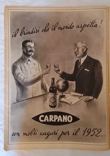 Pubblicita carpano vermuth - carpano,