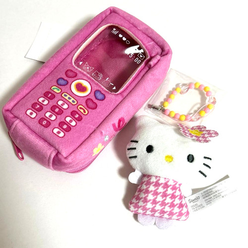 Hello kitty strap pouch - hello,
