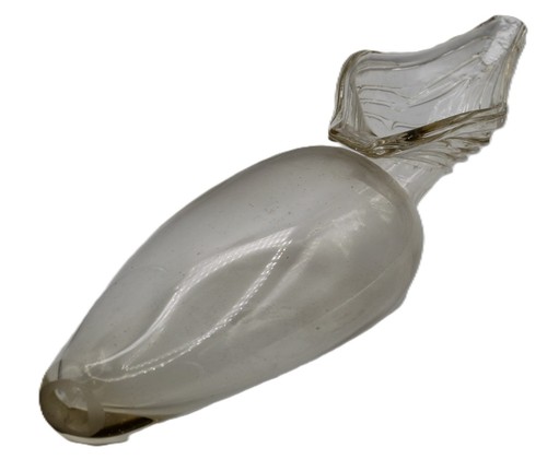 Vetro antico pappagallo donna - vetro,