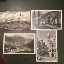 4 Cartoline Trentino - Val Di Fiemme - Viaggiate F. P. - b/n Vedi Foto