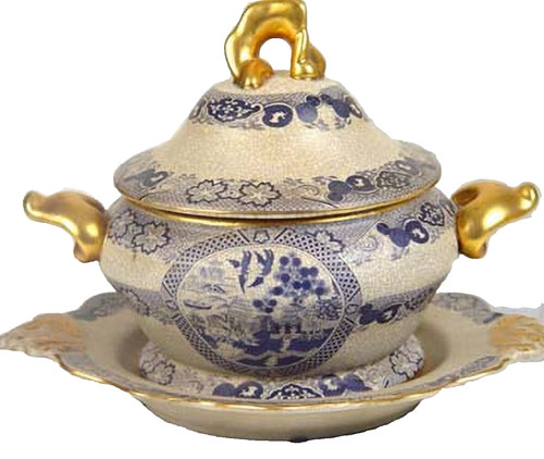 Zuppiera poutiche ceramica - zuppiera,