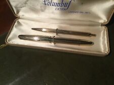 COLUMBUS EXTRA STILOGRAFICA PENNA VINTAGE LAMINATA ORO 750- ROLLER FOUNTAIN PEN