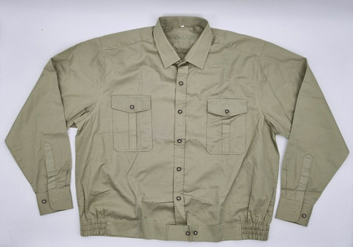 Giacca camicia sottile kaki - , da