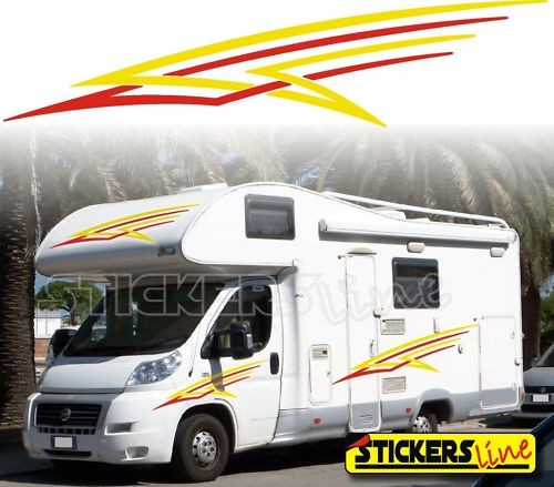 Adesivi camper fly kit - camper,