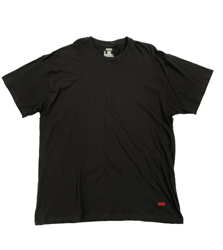 Shirt supreme black hanes - t-shirt,