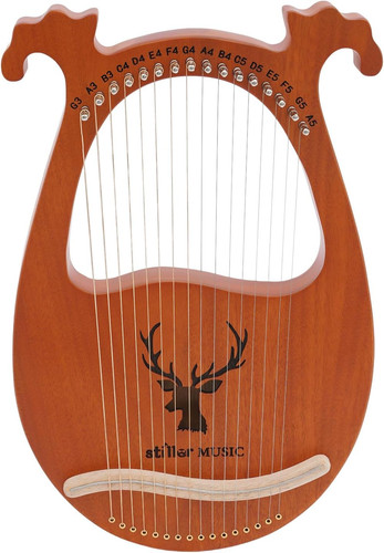 Lyre harp arpa mogano - lyre,