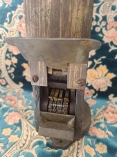 TRENI A VAPORE, ECCEZ. OBLITERATRICE BIGLIETTI PER FERROVIA '800 FIRENZE Catania