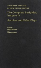 The Complete Euripides: Volume
