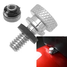 Chrome rear fender seat bolt - rear,