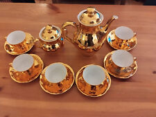 servizio da caffè oro