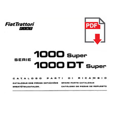 Catalogo ricambi FIAT 1000 DT