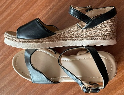 Sandali donna neri panna - sandali,