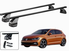 BARRE PORTATUTTO PORTAPACCHI PER VW POLO 6 (AW) 5 PORTE 2017-2021 MENABO NERE