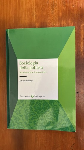 Sociologia della politica - ,