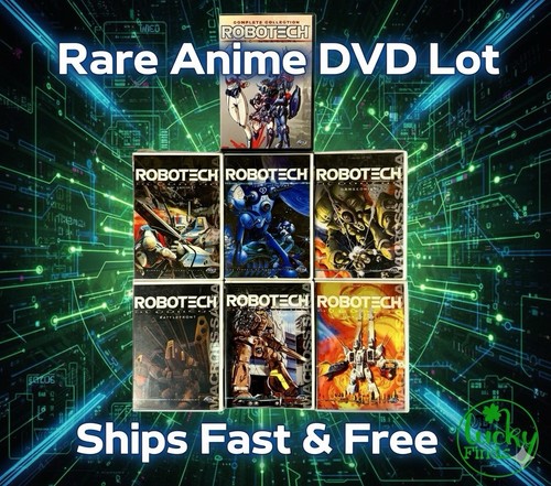 Robotech complete dvd lot - dvd,