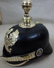 Elmetto pelle pickelhaube - in,
