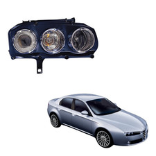 Proiettore ALFA ROMEO 159 2005-2011 Anteriore Sinistro SX Con Motore Elettrico