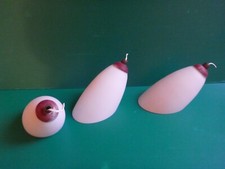 26) REPLACEMENT GLASS LAMP