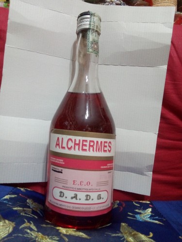 Alchermes bottiglia liquore - alchermes,