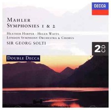 Mahler: Symphonies 1 & 2 CD