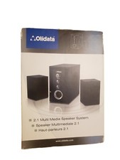 Casse Olidata 25W mai usate + manuale di istruzioni ORIGINALE