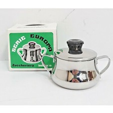 ZUCCHERIERA LINEA NANNI SERIE EUROPA 4 Tz TOTALMENTE IN ACCIAIO INOX 18/10