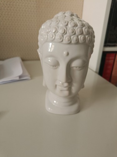Buddha ceramic head