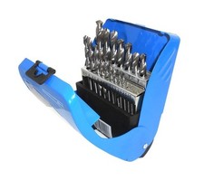 KIT 19 METAL DRILL BITS ALLOY