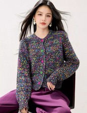 Cardigan Donna Marrone