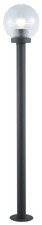 Lampione globo 60w a pavimento