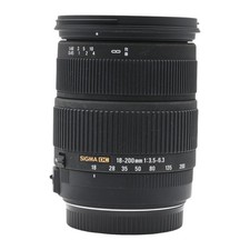 Obiettivo Zoom Sigma 18-200Mm