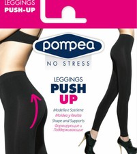 Pantacollant Leggings donna Pompea modellante e contenitiva Push Up - Leggpush