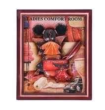 Ladies Comfort Room Wooden Bar