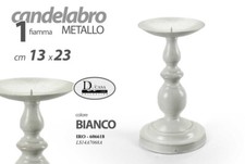 PORTA CANDELA CANDELABRO IN