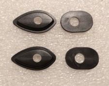 ADATTATORI FRECCE HONDA CBR HORNET VTR IN PLASTICA NERA 2399A