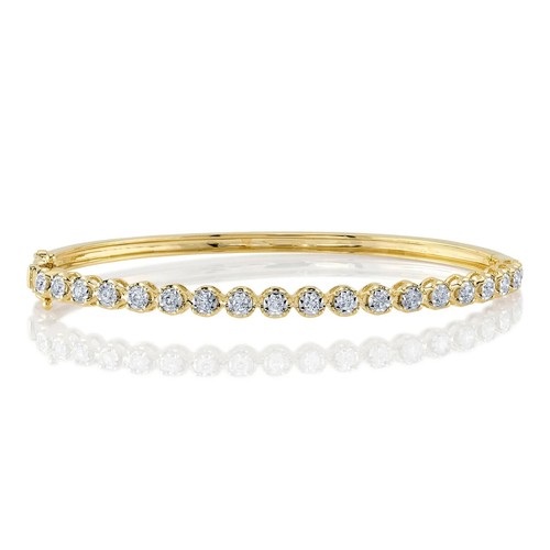 14k oro giallo diamante - giallo,