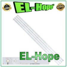 KIT 4 BARRE 9 LED PER TV 40"