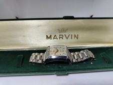 Rare Marvin Motorist Curvex Cal. 640 Vintage '50 Swiss Made