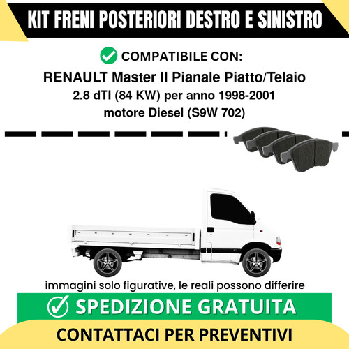 Pastiglie freno posteriori - pastiglie,