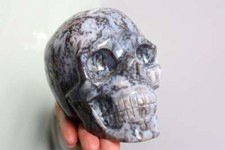 Teschio di agata muschio