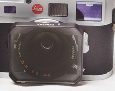 adattatore obiettivo contax g 16mm Hologon a Leica M Silver