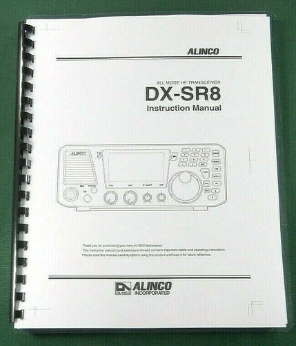 Alinco sr8 manuale - dx-sr8,
