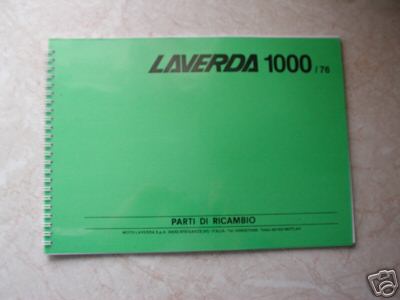 Laverda ricambi manuale - 3c,