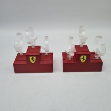 2 Ferrari watch exhibitor display stand watchmaker rif Tag Heuer Formula 1 F1