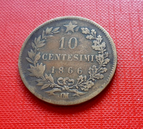 Pièce italie 10 centesimi - ,,